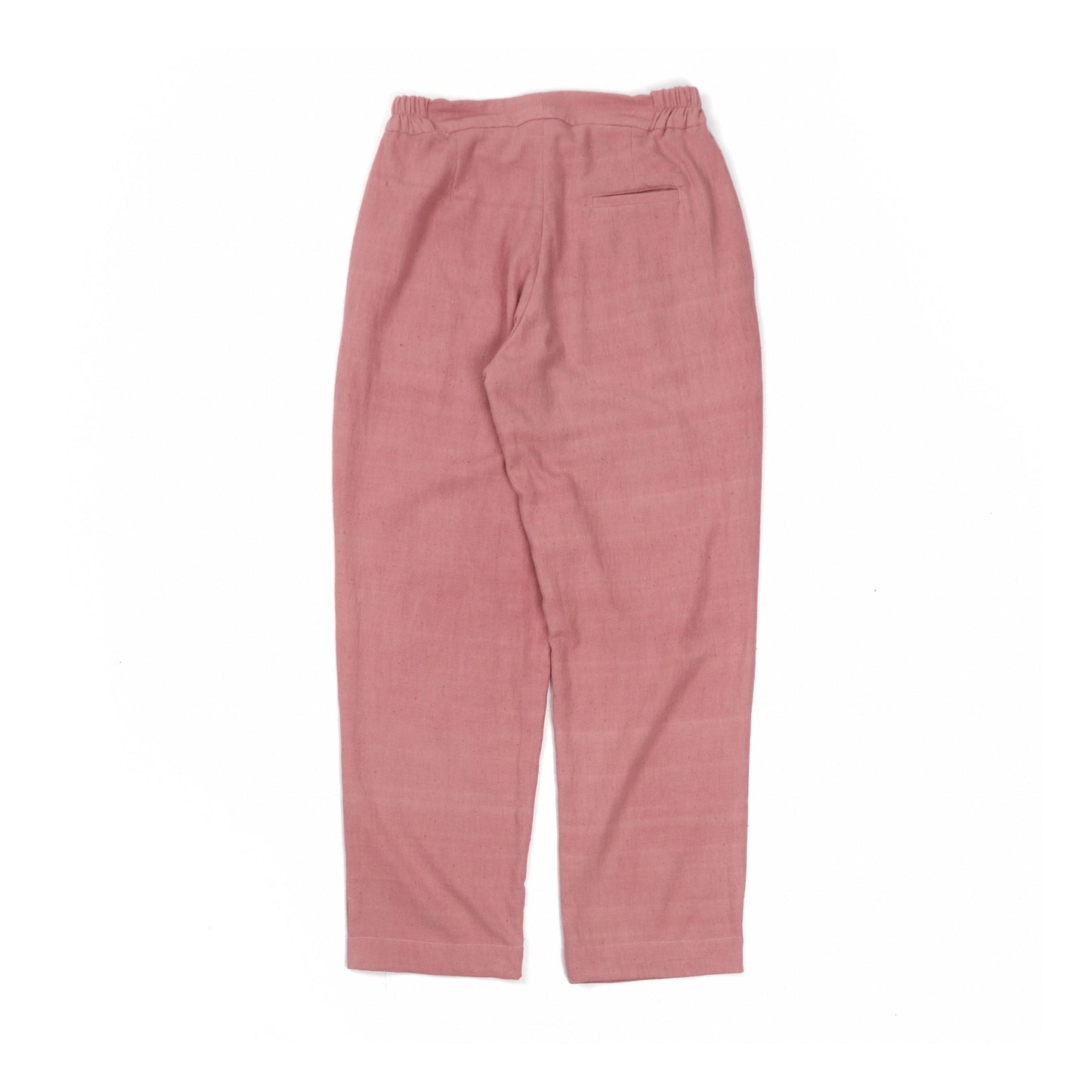Straight comfort fitted trousers in Mint pink