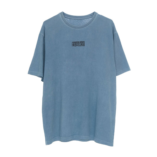 Basic t-shirt in Medium indigo